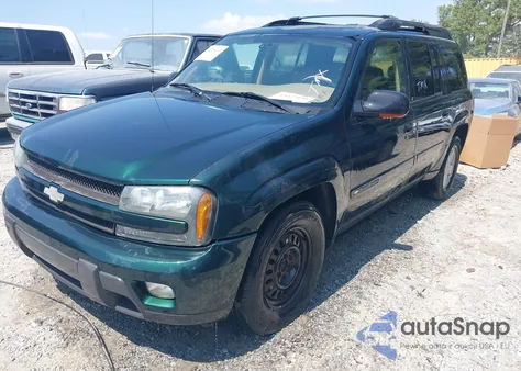 2002 Chevrolet Trailblazer Ext Lt из США, поврежденный, VIN 1GNES16SX26130003